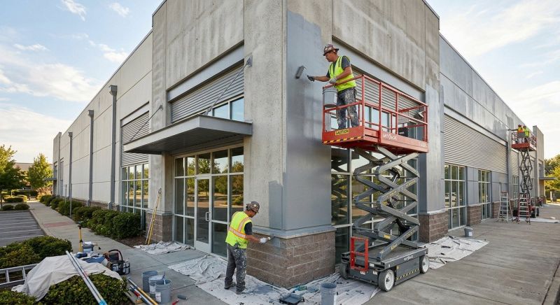 Industrial Building Painting Service
