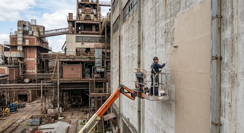 Industrial Building Painting Service